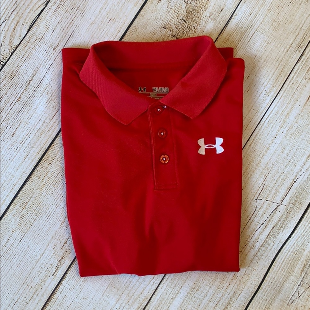 Boys XL Under Armour polo